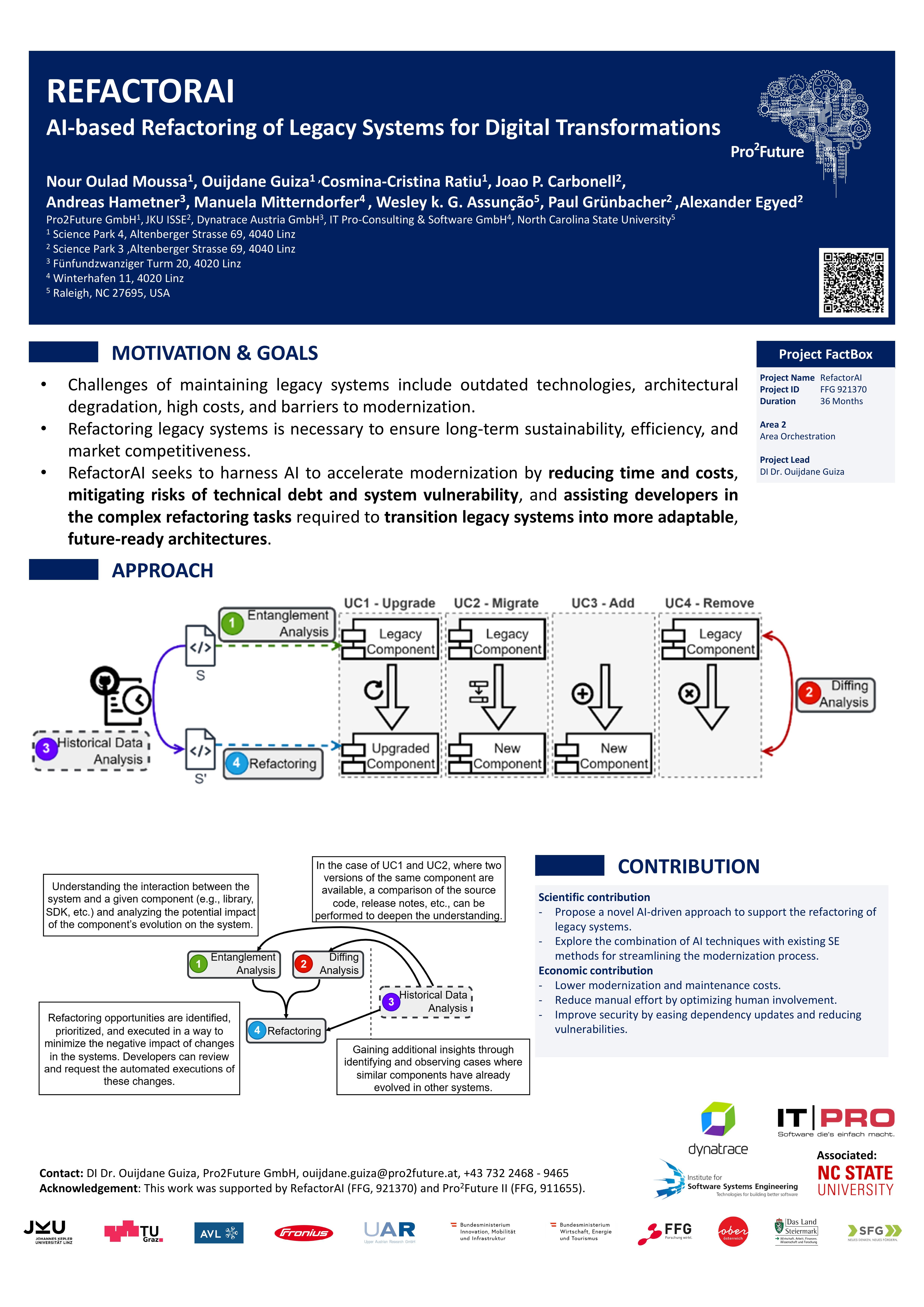 RefactorAI Poster