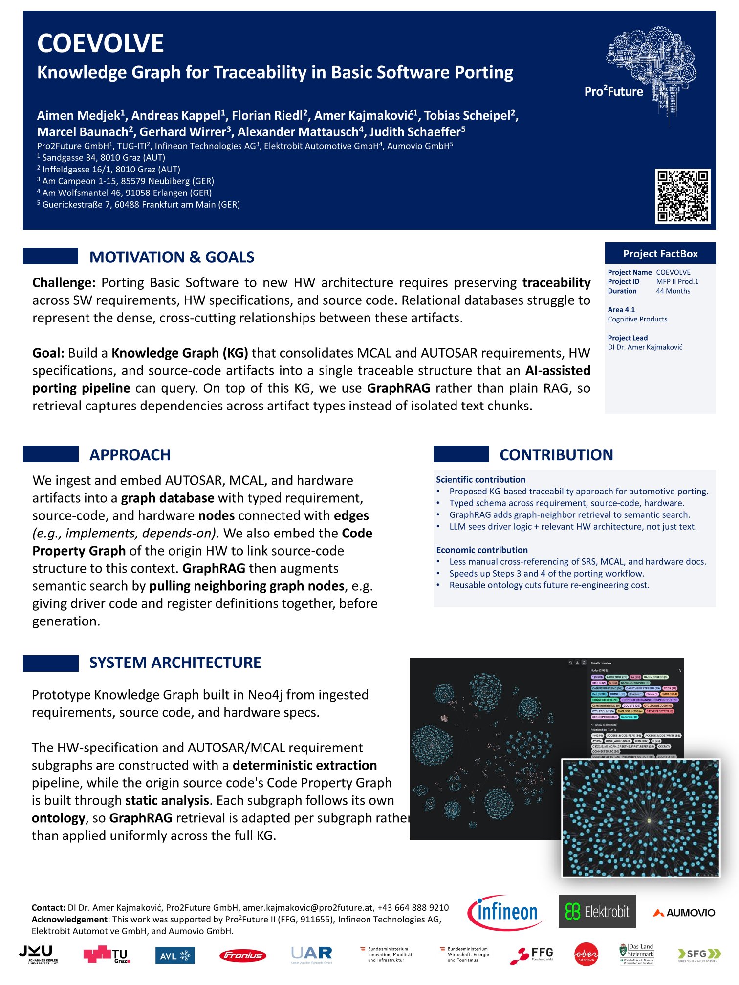 COEVOLVE Traceability Poster