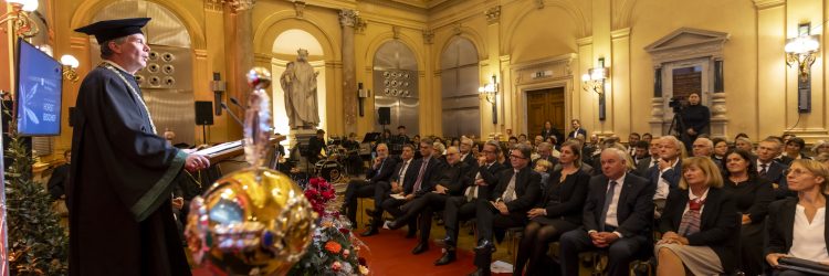 Inauguration des neuen TU Graz-Rektors Horst Bischof